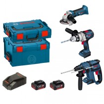 Bosch 3 tools kit cordless + professional 